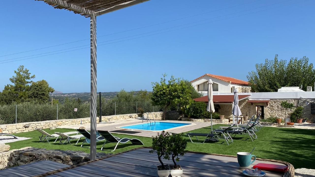 Old Stone Villa In Apokoronas Villa Nostalgia Kreta Filippos ภายนอก รูปภาพ