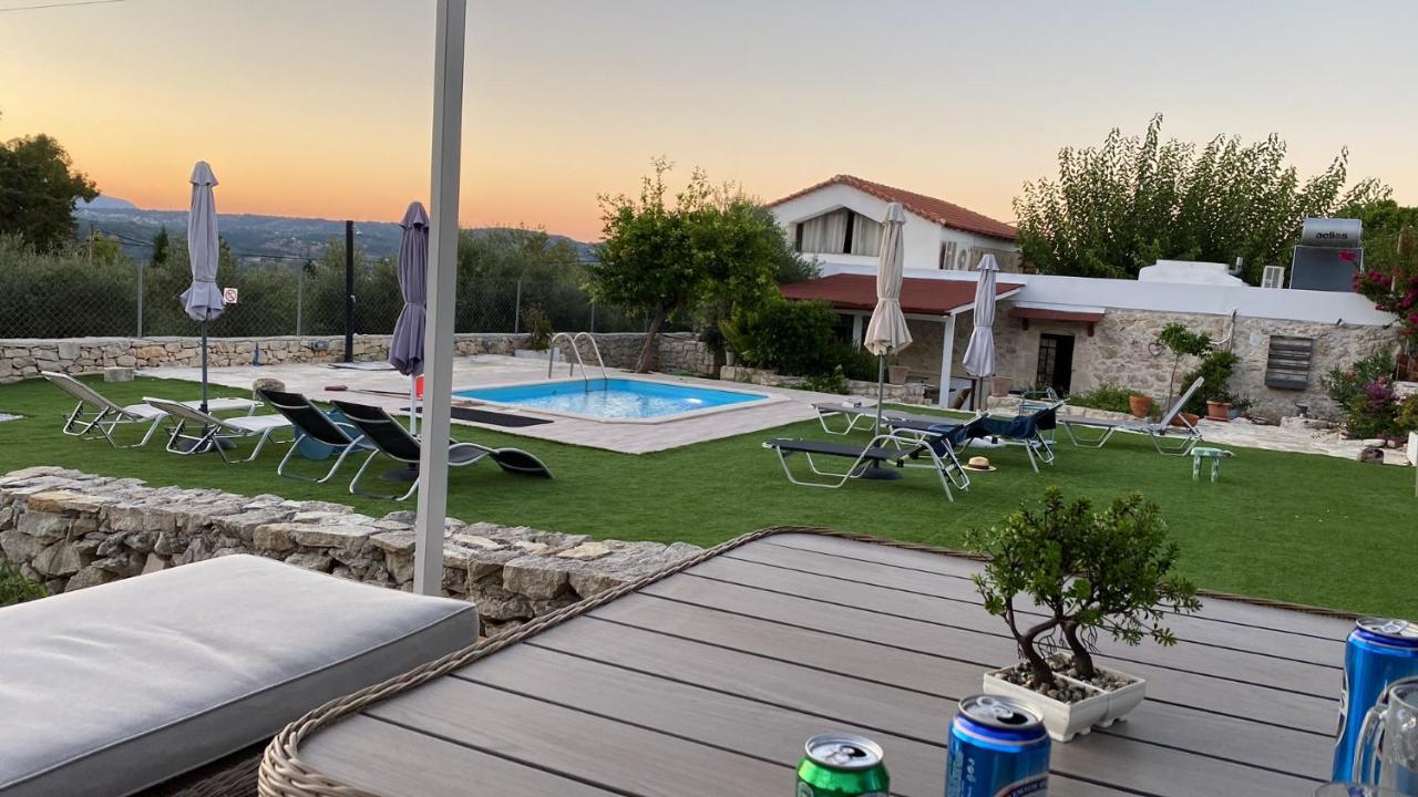 Old Stone Villa In Apokoronas Villa Nostalgia Kreta Filippos ภายนอก รูปภาพ